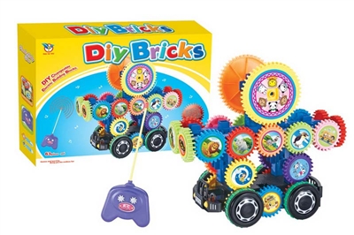 R/C DIY BUILDING BLOCKS W/MUSIC 63PCS - HP1076838