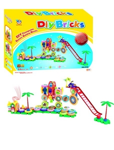 B/O DIY BUILDING BLOCKS W/MUSIC 64PCS - HP1076844