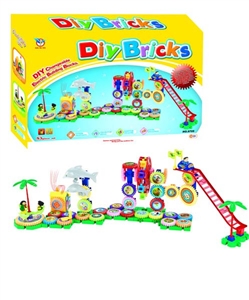 B/O DIY BUILDING BLOCKS W/MUSIC 83PCS - HP1076845