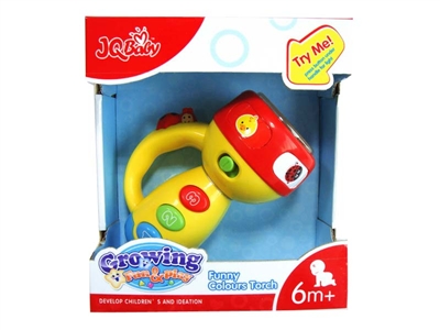 CARTOON FLASHLIGHT W/LIGHT & MUSIC - HP1077052