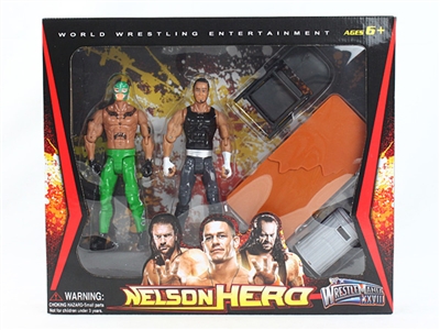 WRESTLER W/LIGHT & SOUND,INCLUDE BUTTON CELL,3ASST - HP1077067