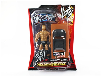 WRESTLER W/LIGHT & SOUND,INCLUDE BUTTON CELL - HP1077087