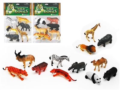 WILD ANIMALS SET 6PCS 12ASST - HP1077185