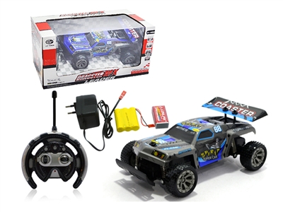 4 FUNCTION 1:18 R/C KART BLUE/SILVER INCLUDED BATTERY - HP1077268