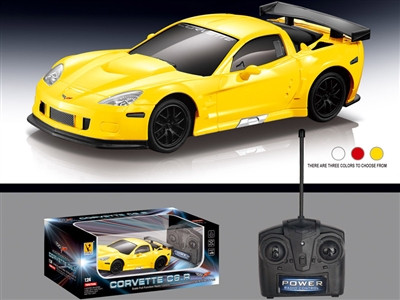 1:24 FOUR FUNCTION R/C 
CORVETTE RACING C6R CAR W/LIGHT  - HP1077615