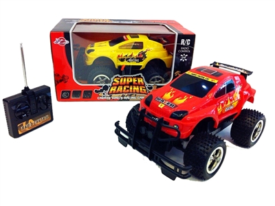 4FUNCTION R/C CAR RED/YELLOW - HP1077642