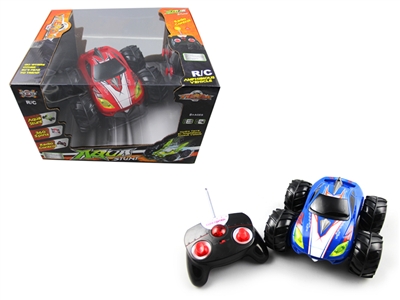 6FUNCTION R/C AQUA STUNT CAR ,RED/BLUE - HP1077793