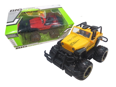 1:14 4FUCTION R/C CAR W/DOOR CAN OPEN YELLOW/RED - HP1077803