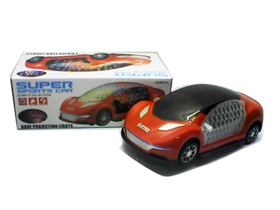 B/O BUMP & GO CAR W/MUSIC & 4D LIGHT & PROJECTION - HP1078017