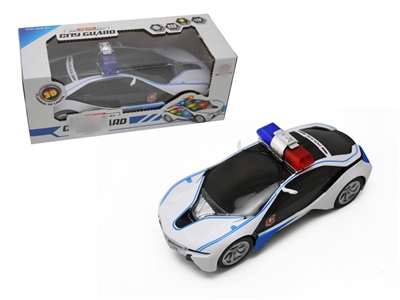 B/O BUMP & GO POLICE CAR W/3D LIGHT & MUSIC - HP1078102