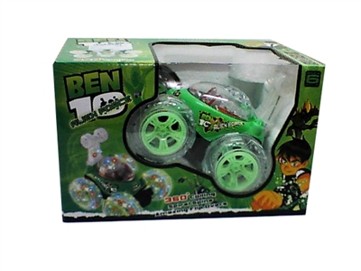 R/C STUNT CAR W/LIGHT & LIGHT & CHARGER INCLUDED BATTERY - HP1078117