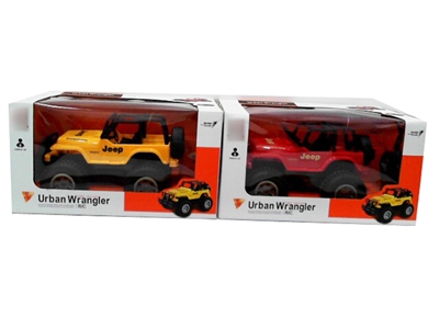 4CH RC CAR (INCLUDE BATTERY) RED/YELLOW - HP1078169