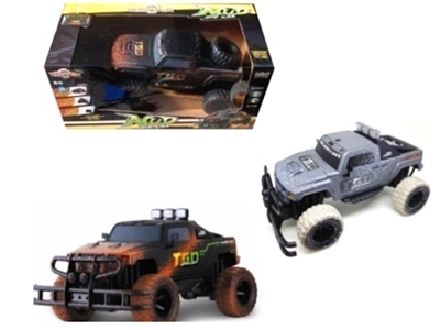 遥控4通1:10泥巴车，土黄色、灰白色   （充电版）  - HP1078380