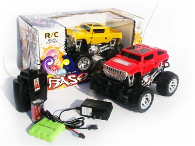 4 FUNCTION RC CAR W/ LIGHT INCLUDED BATTERY(YELLOW,RED) - HP1078433