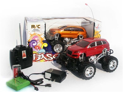 4 FUNCTION RC CAR W/ LIGHT INCLUDED BATTERY(GOLDEN,RED) - HP1078435