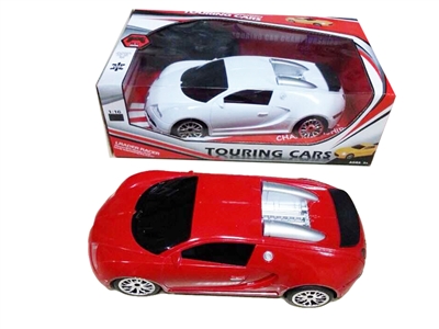 4 FUNCTION RC CAR W/ LIGHT，NOT INCLUDED BATTERY（RED,WHITE) - HP1078498