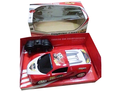 4 FUNCTION RC CAR W/ LIGHT，NOT INCLUDED BATTERY（RED+WHITE+BLUE) - HP1078501