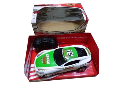 4 FUNCTION RC CAR W/ LIGHT，NOT INCLUDED BATTERY(RED+WHITE+GREEN) - HP1078503