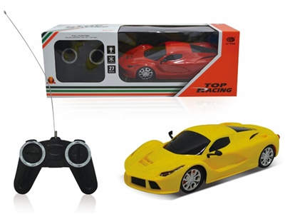1:16 4 FUNCTION R/C CAR  YELLOW/RED,NOT INCLUDED BATTERY - HP1078580
