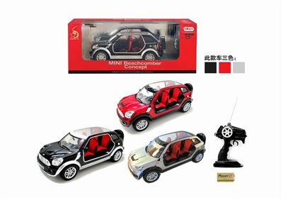 1:12 4CH RC CAR W/LIGHT,RED/SILVER/BLACK,NOT INCLUDED BATTERY - HP1078598