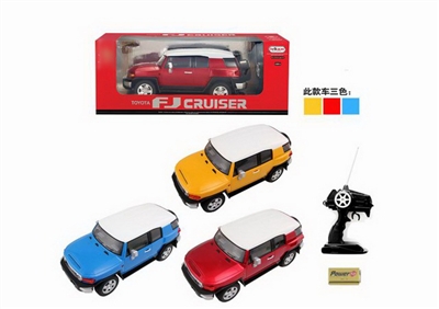 1:12 4CH RC CAR W/LIGHT,RED/BLUE/YELLOW,NOT INCLUDED BATTERY - HP1078599