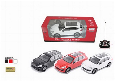 1:16 4CH RC CAR W/LIGHT,RED/WHITE/BLACK,NOT INCLUDED BATTERY - HP1078605