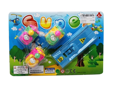 PRESS & GO CARTOON TRAIN 3PCS - HP1078816