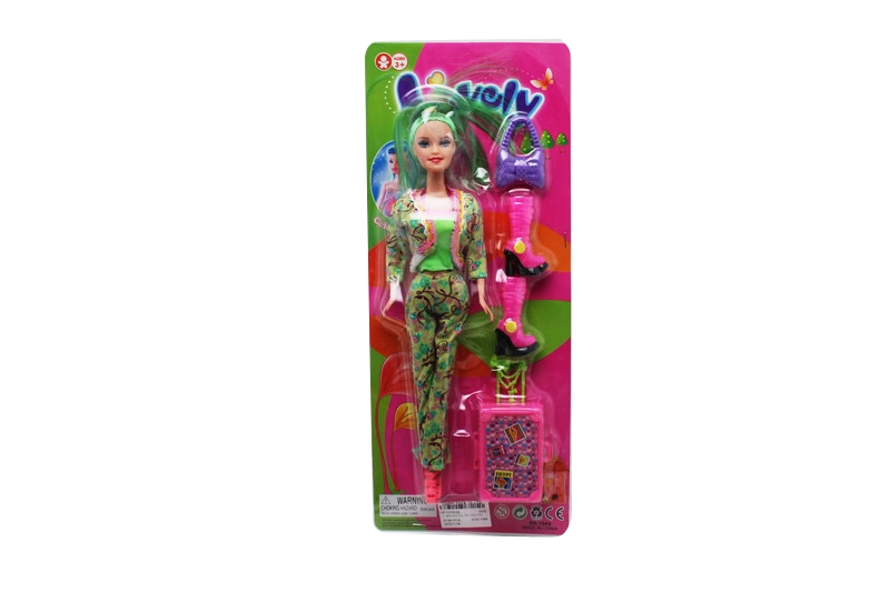 B/O BUMP & GO BENDABLE DOLL W/LIGHT & MUSIC - HP1079339