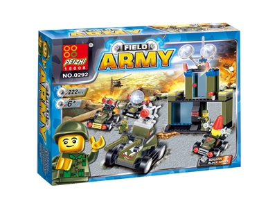 BUILDING BLOCK(MILITARY)222PCS - HP1079618