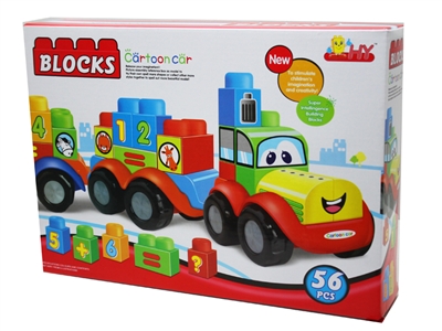 BUILDING BLOCK CAR 56PCS - HP1079709