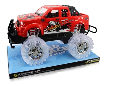 FRICTION CAR W/LIGHT & MUSIC,INCLUDED BATTERY  - HP1080148