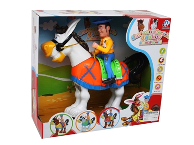 B/O DONKEY W/MAN & MUSIC & LIGHT - HP1080208