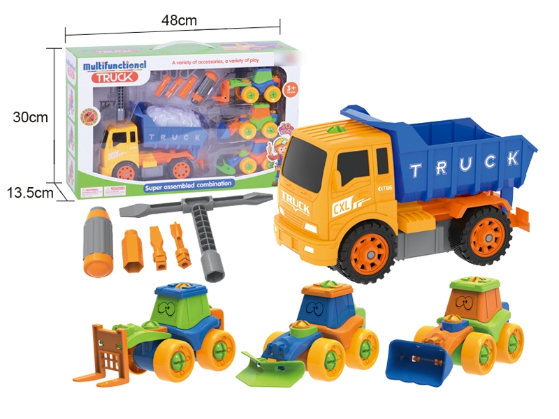 ASSEMBLE FREE WAY CONSTRUCTION CAR - HP1080327