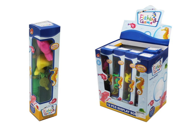 FISHING GAME W/MAGNETIC 12PCS/DISPLAY BOX - HP1080419
