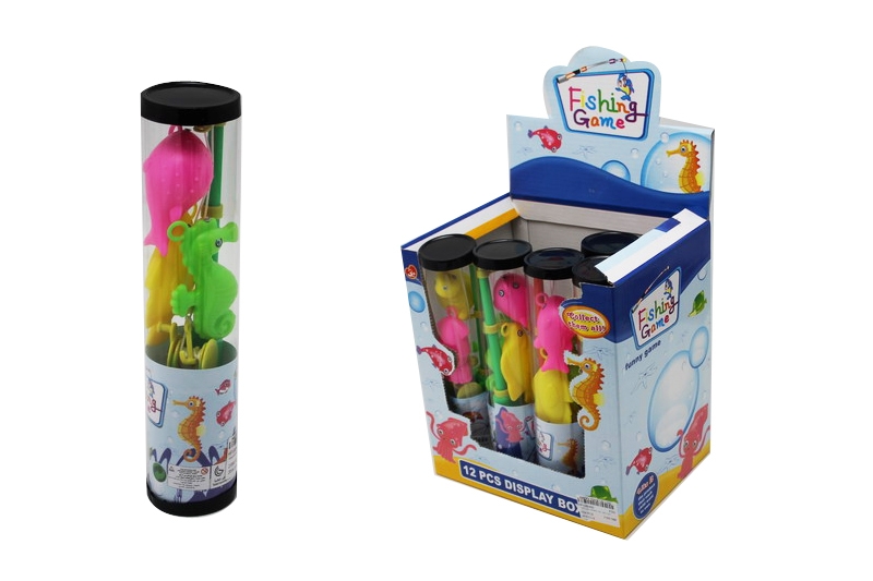 FISHING GAME W/MAGNETIC 12PCS/DISPLAY BOX - HP1080429
