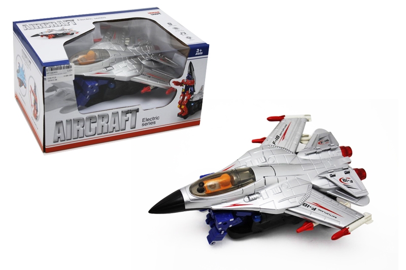 B/O TRANSFORMABLE HELICOPTER W/LIGHT - HP1080853