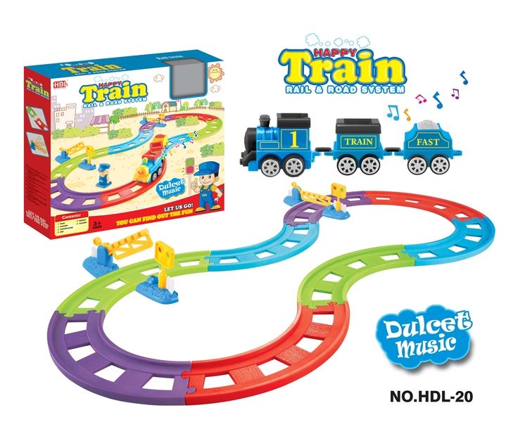B/O RAIL TRAIN W/MUSIC - HP1081008