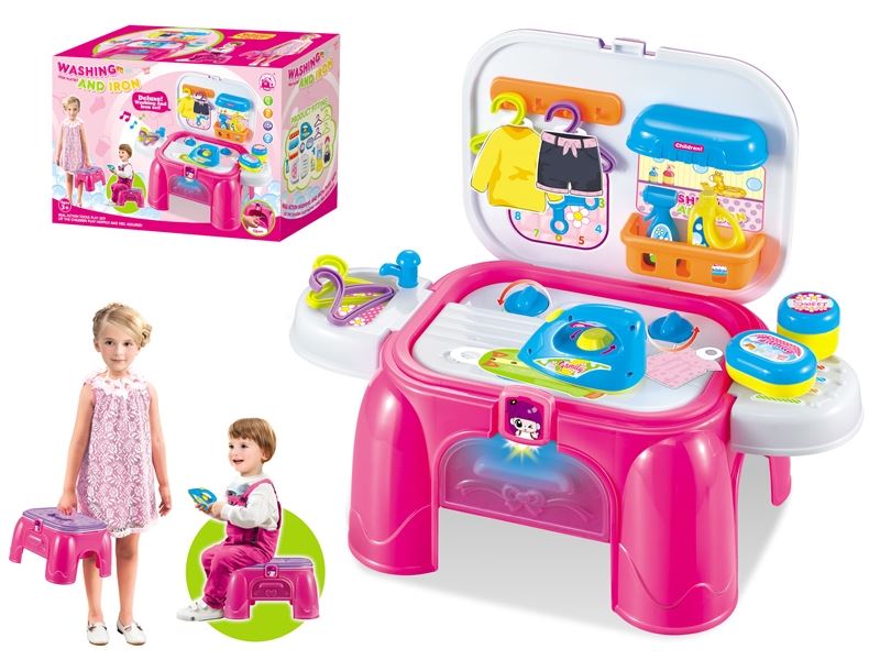 WASH CLOTHES SET W/LIGHT & VOICE NOT INCLUDED BATTERY - HP1081232