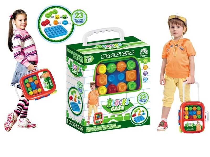 SUITCASES W/BUILDING BLOCK - HP1081245