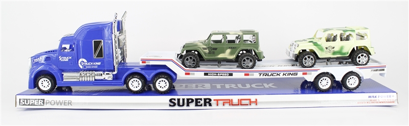 FRICTION TRUCK W/2FREE WAY CAR RED/BLUE - HP1081997