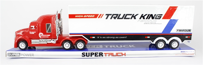 FRICTION CONTAINER CAR RED/BLUE - HP1082017