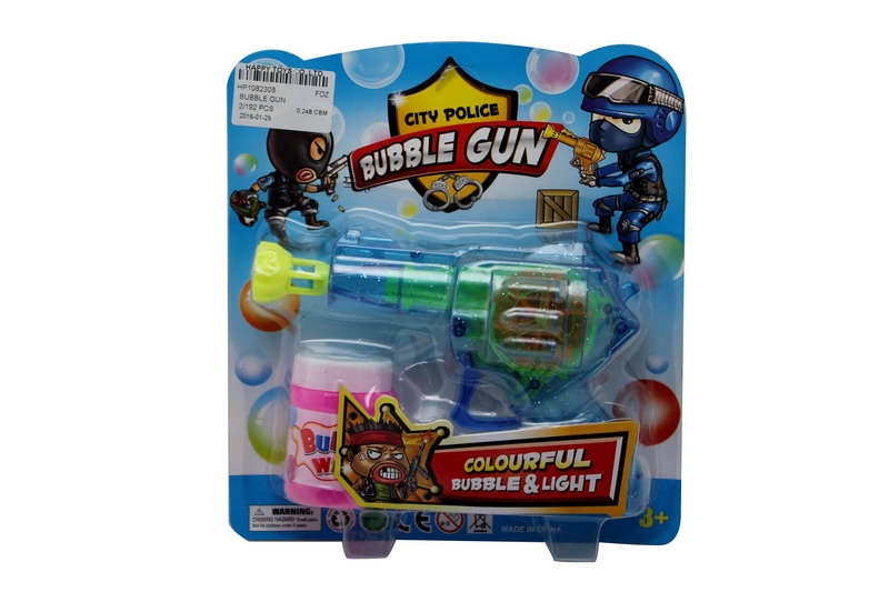 BUBBLE GUN W/LIGHT - HP1082308