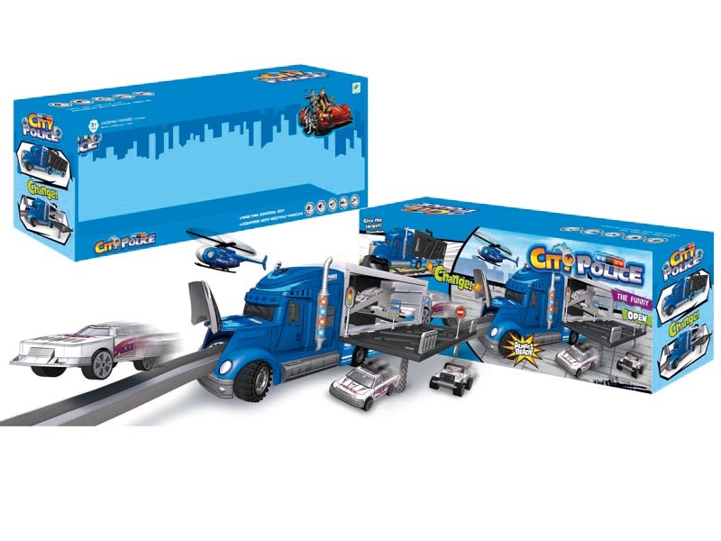 PARKING LOT DIE CAST PLAY SET W/LIGHT & MUSIC - HP1082447
