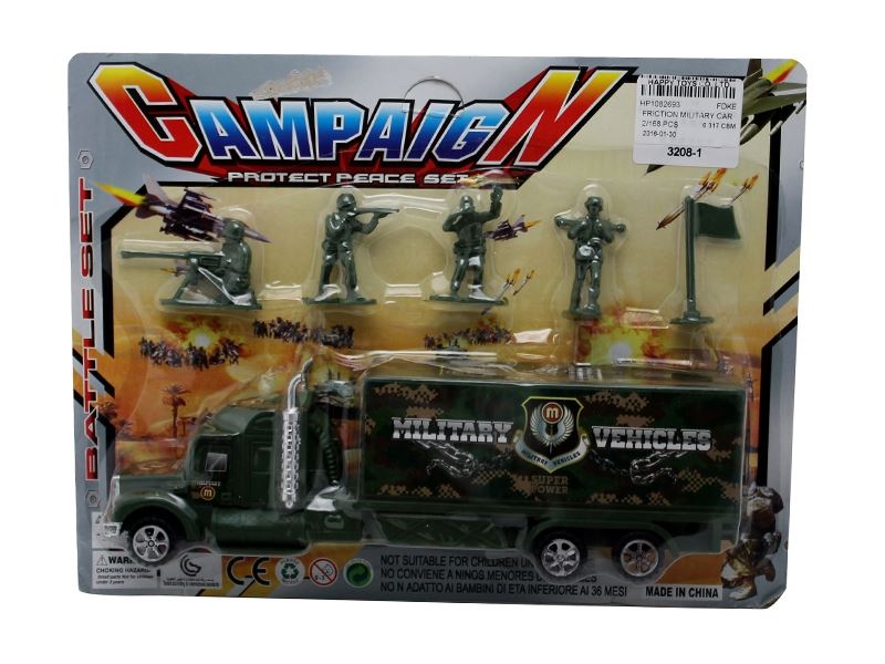 FRICTION MILITARY CAR - HP1082693
