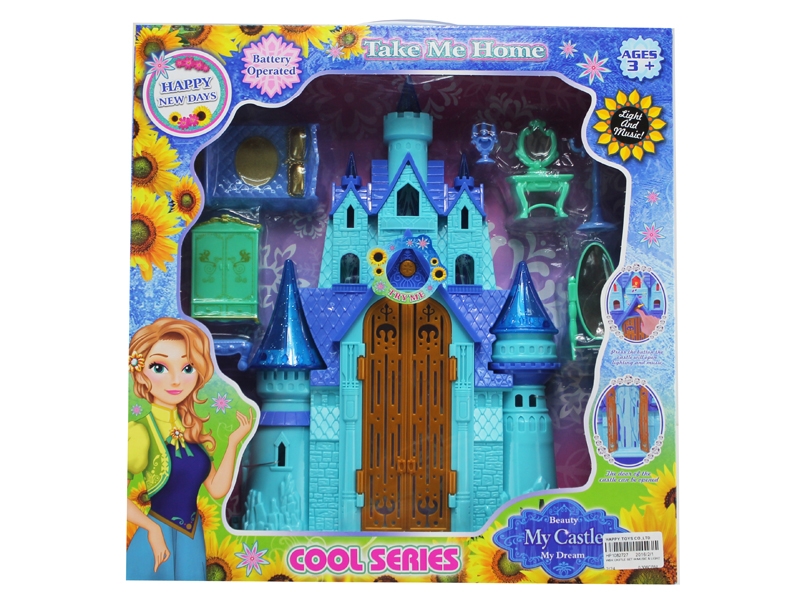 WBX CASTLE SET W/MUSIC & LIGHT - HP1082727