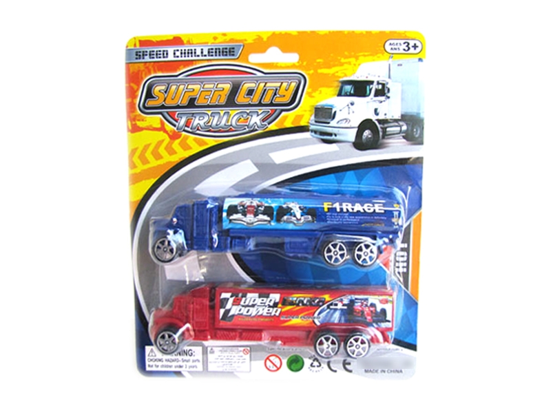 实色方程 回力货柜油罐车 - HP1083057