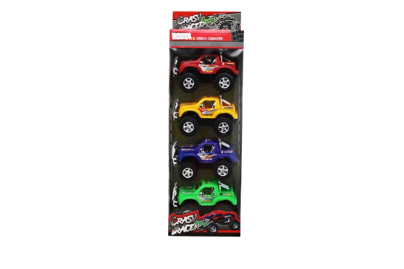 FRICTION CAR BLUE/RED/YELLOW/GREEN - HP1083076