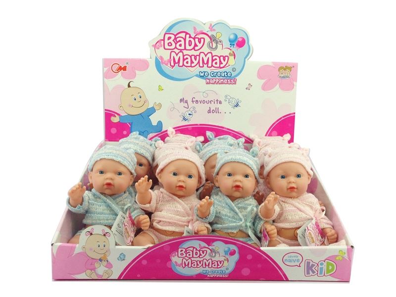 26CM VINYL DOLL W/6IC 12PCS/DISPLAY BOX 2COLOR - HP1083148
