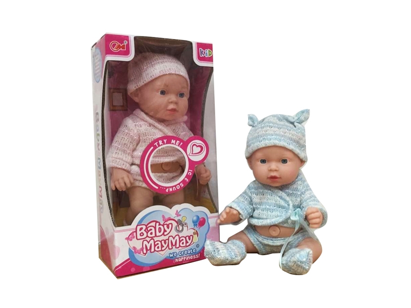 26CM VINYL DOLL W/6IC 2COLOR - HP1083150