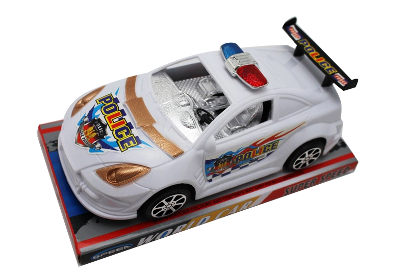 FRICTION POLICE CAR WHITE/BLUE - HP1083447